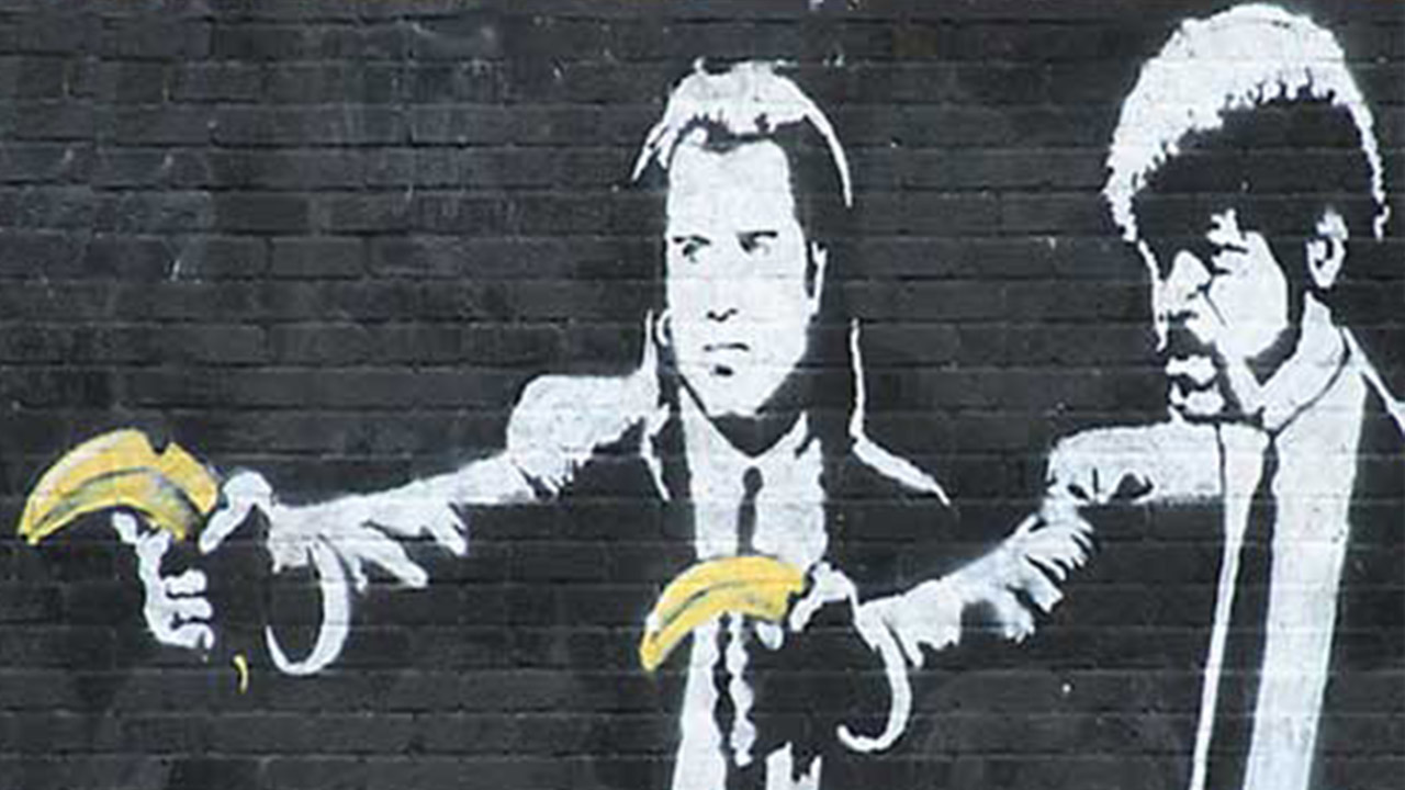 Pulp Fiction x Banksy